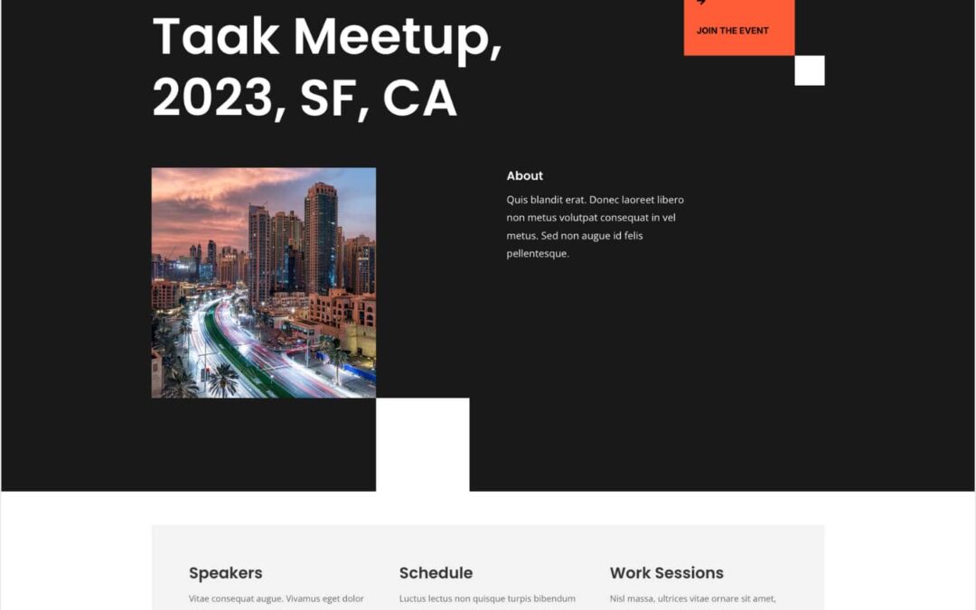 Evento Meetup