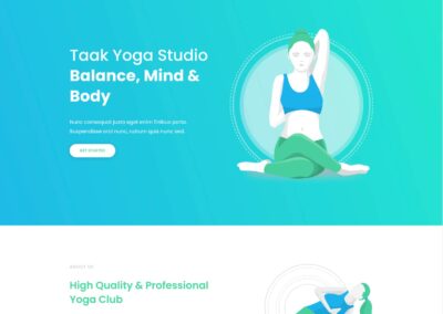 Studio di yoga