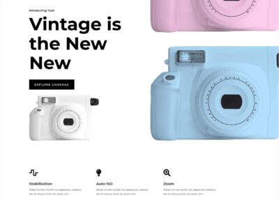 Prodotto fotocamera