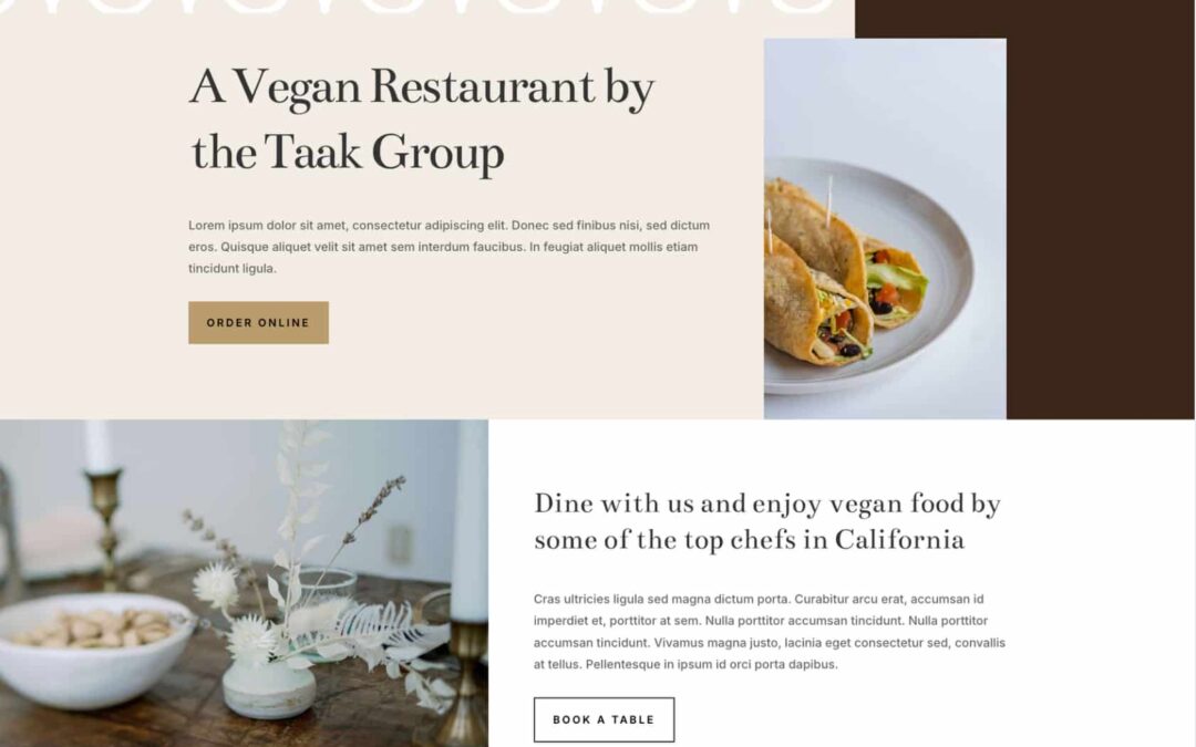 Ristorante vegano