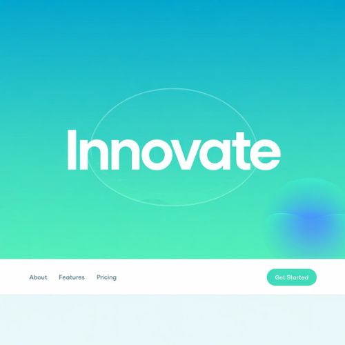 Una landing page con un titolo grande e chiaro in cima alla pagina. L'immagine sottolinea l'importanza di un titolo accattivante e persuasivo per attrarre l'attenzione del visitatore, un elemento chiave per la creazione di una landing page che converta.