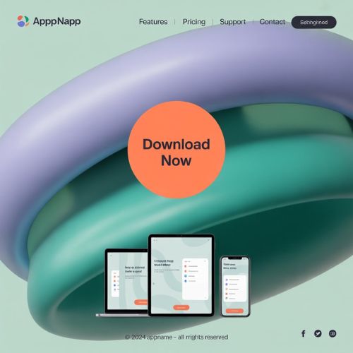 Mockup multi-dispositivo di un sito one-page con layout pulito e invito all’azione, che evidenzia i vantaggi della scelta descritti nell’articolo Cos'è un sito one-page.